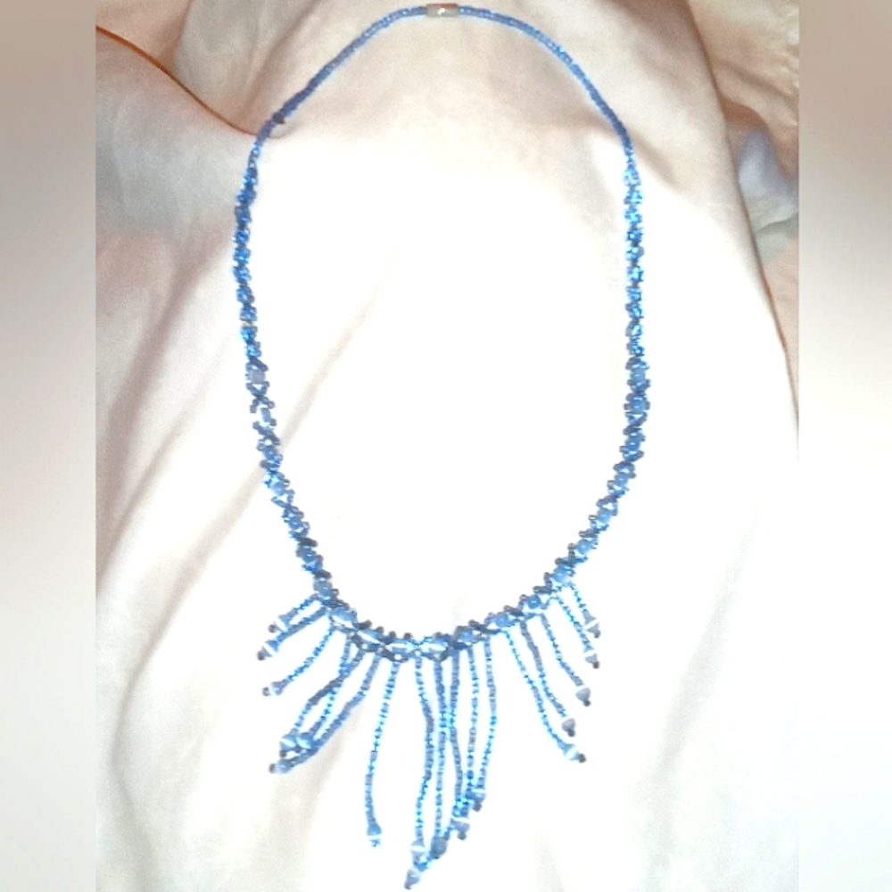 Handmade beaded necklace